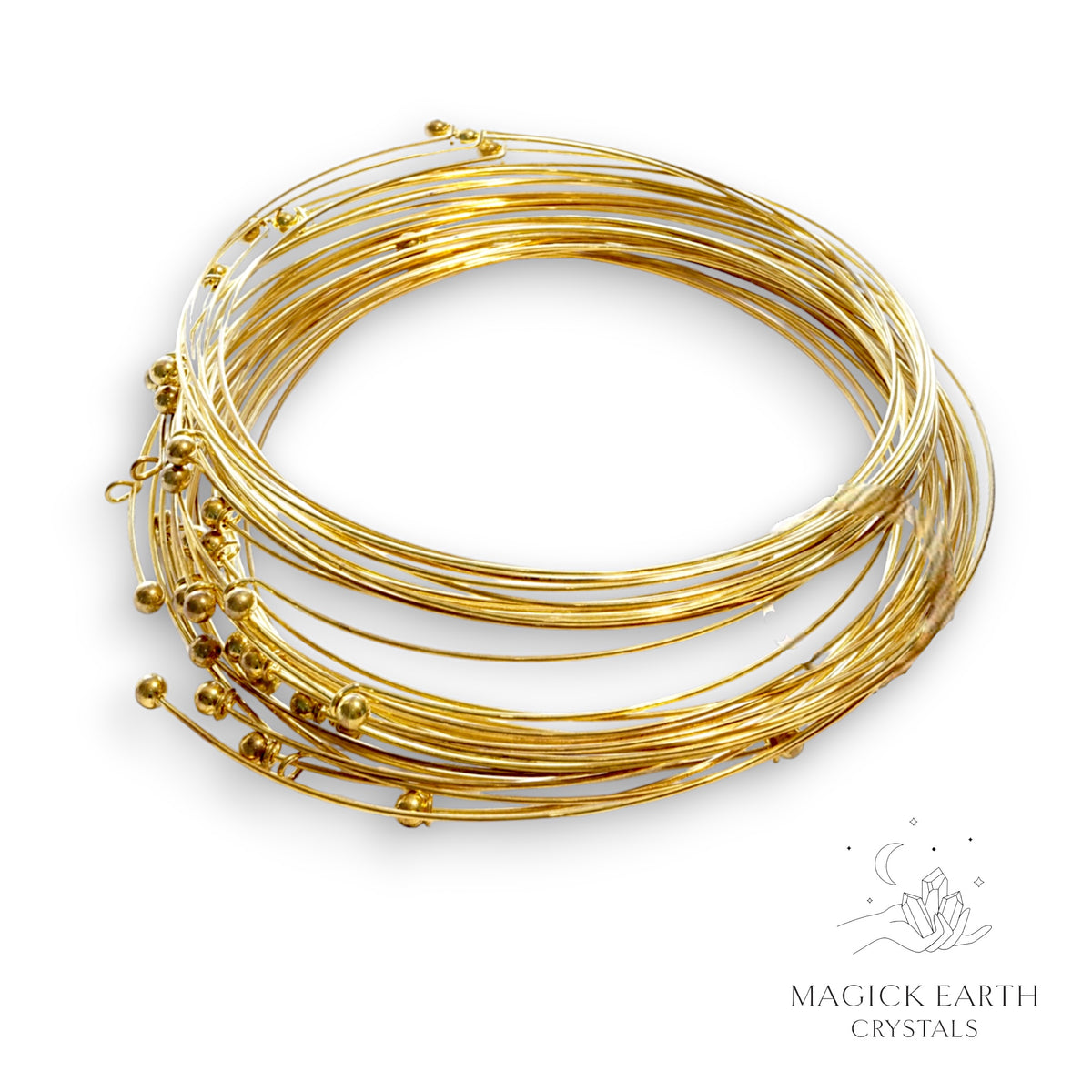 Gold rigid choker necklace view a 