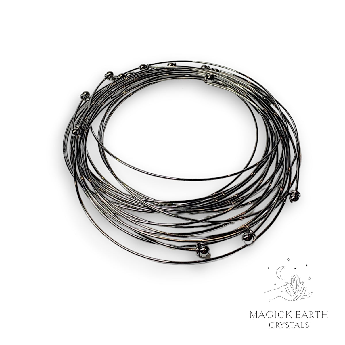 Gunmetal rigid choker necklace view a 