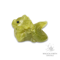 Natural Jade crystal dragon figurine view b