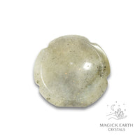 Natural Labradorite flower thumb stone view b