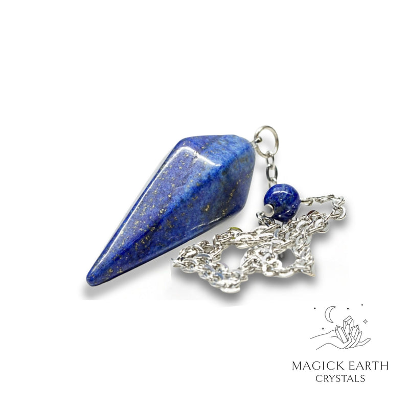 Lapis Lazuli Apex Pendulum For Inner Vision