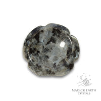 Natural Larvikite flower thumb stone view b
