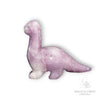 Lepidolite  Brontosaurus Dinosaur For Emotional Reset