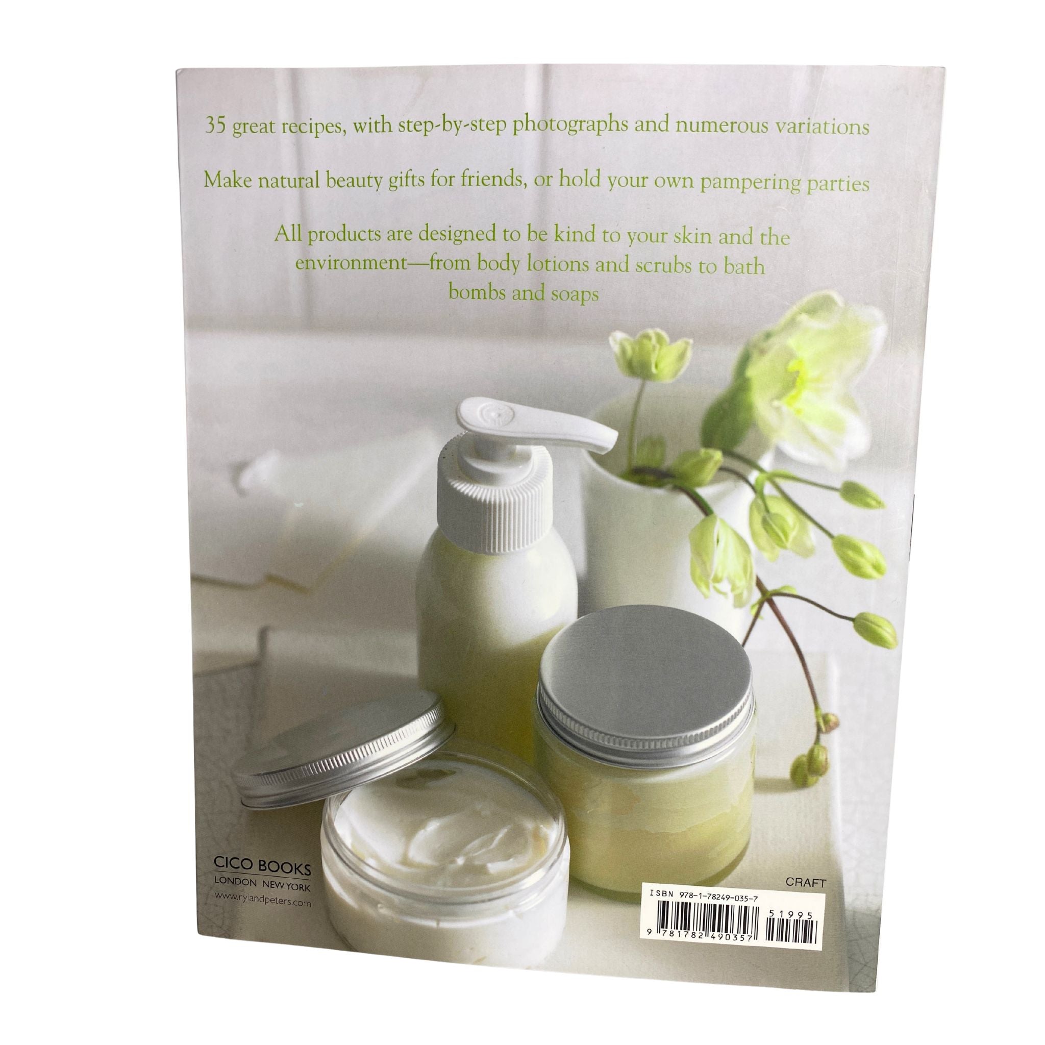 Back Cover of Natural Beauty by Karen Gilbert