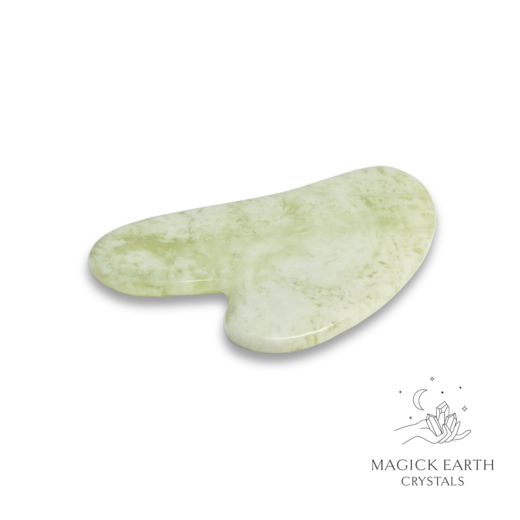  Natural New Jade crystal gua sha