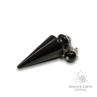 Obsidian Spike pendulum For Tough Love Protection