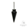 Obsidian Spike Pendulum For Tough Love Protection
