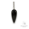 Obsidian Teardrop Pendulum for Tough Love Protection