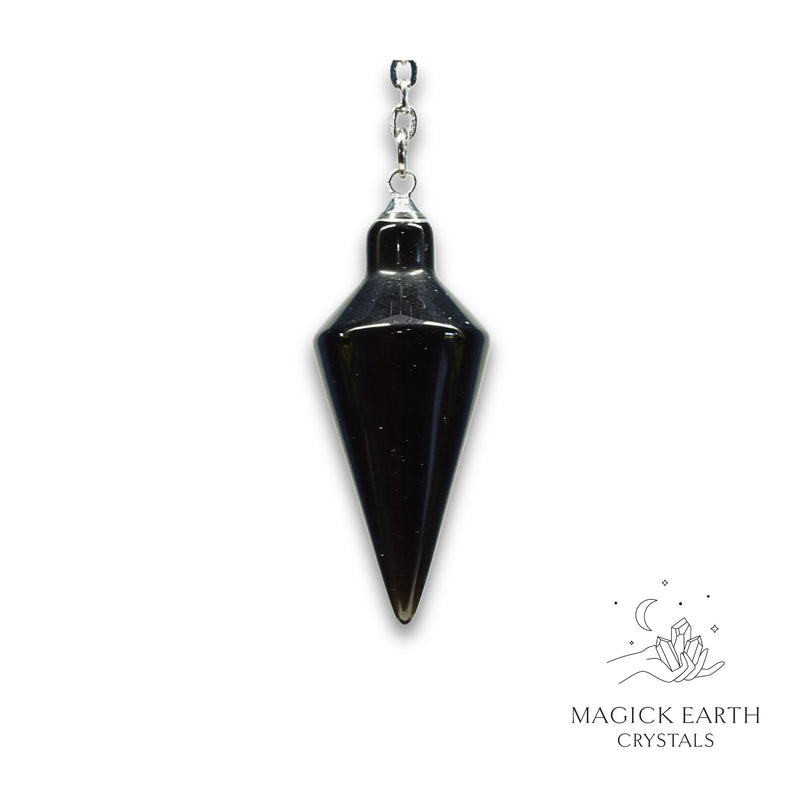 Obsidian Spire Pendulum For Tough Love Protection