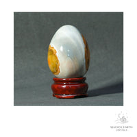 Natural Ocean Jasper Crystal Egg 62mm  View B