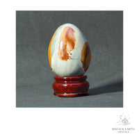 Natural Ocean Jasper Crystal Egg 62mm  View D