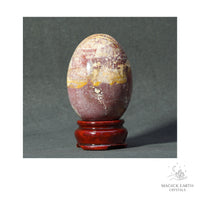 Natural Ocean Jasper Crystal Egg 72mm  View C