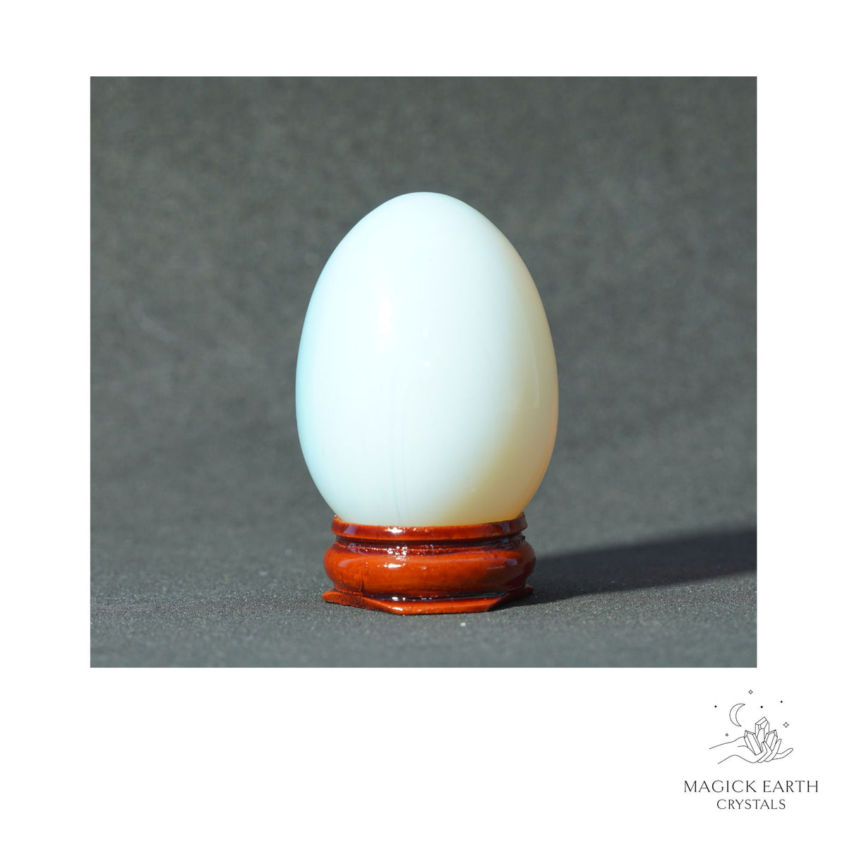 Opalite Crystal Egg View B