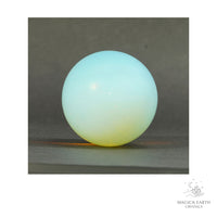 Opalite crystal sphere 39mm view b