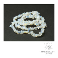 Opalite small drilled crystal chips view a