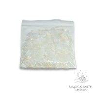 Opalite small drilled crystal chips view b