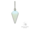 Opalite Large Cone Pendulum For Luminous Guidance