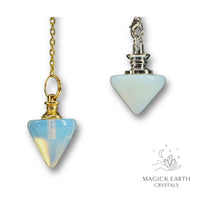 Opalite Pyramid Pendulums For  Luminous Guidance