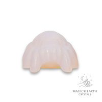 Opalite crystal spider figurine view d