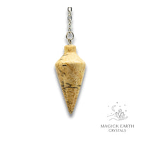 Picture Jasper Spire Pendulum For Ancient Earth Wisdom