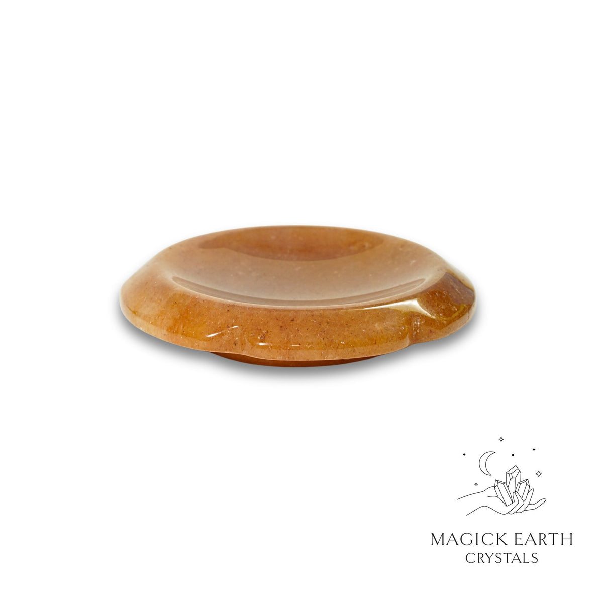 Natural Red Aventurine flower thumb stone view a