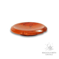 Natural Red Jasper flower thumb stone view a