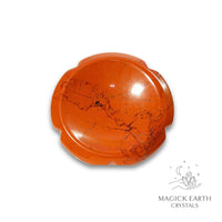 Natural Red Jasper flower thumb stone view b