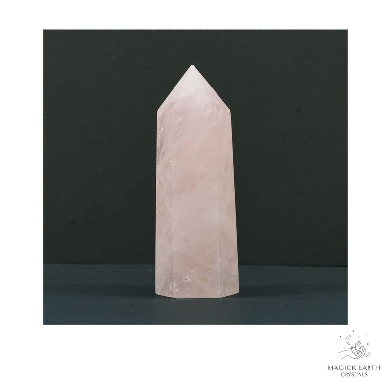 Rose Quartz Tower for Amplified Love
