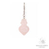 Rose Quartz Flask Pendulum for Amplified Love