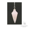 Rose Quartz Spire Pendulum For Amplified Love