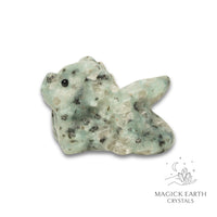 Natural Sesame Jasper crystal dragon figurine view b