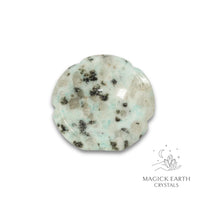 Natural Sesame Jasper flower thumb stone view b