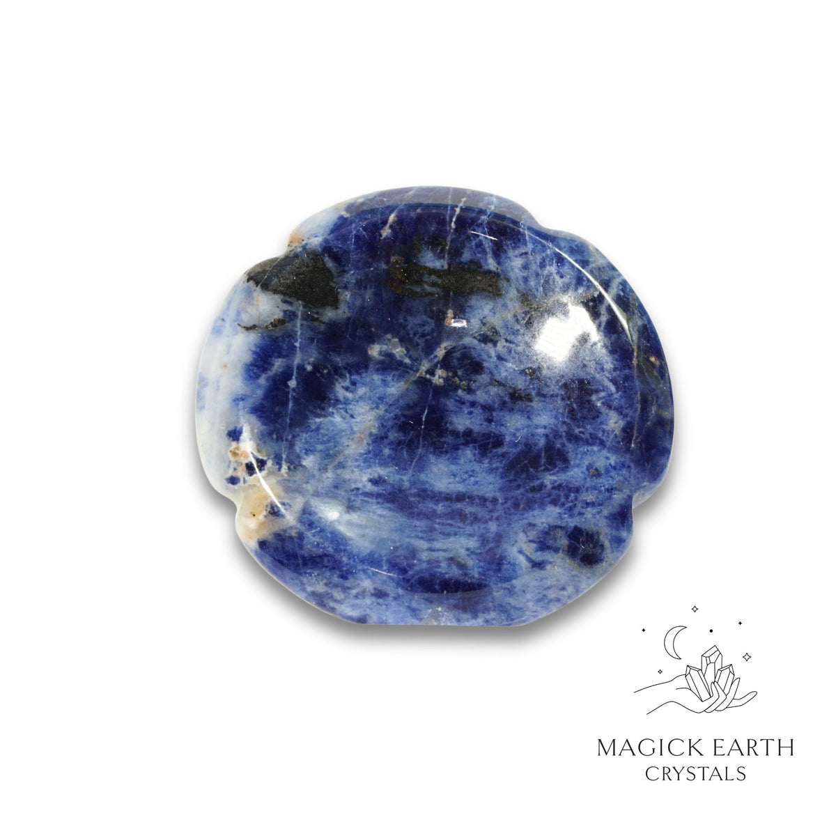 Natural Sodalite flower thumb stone view b