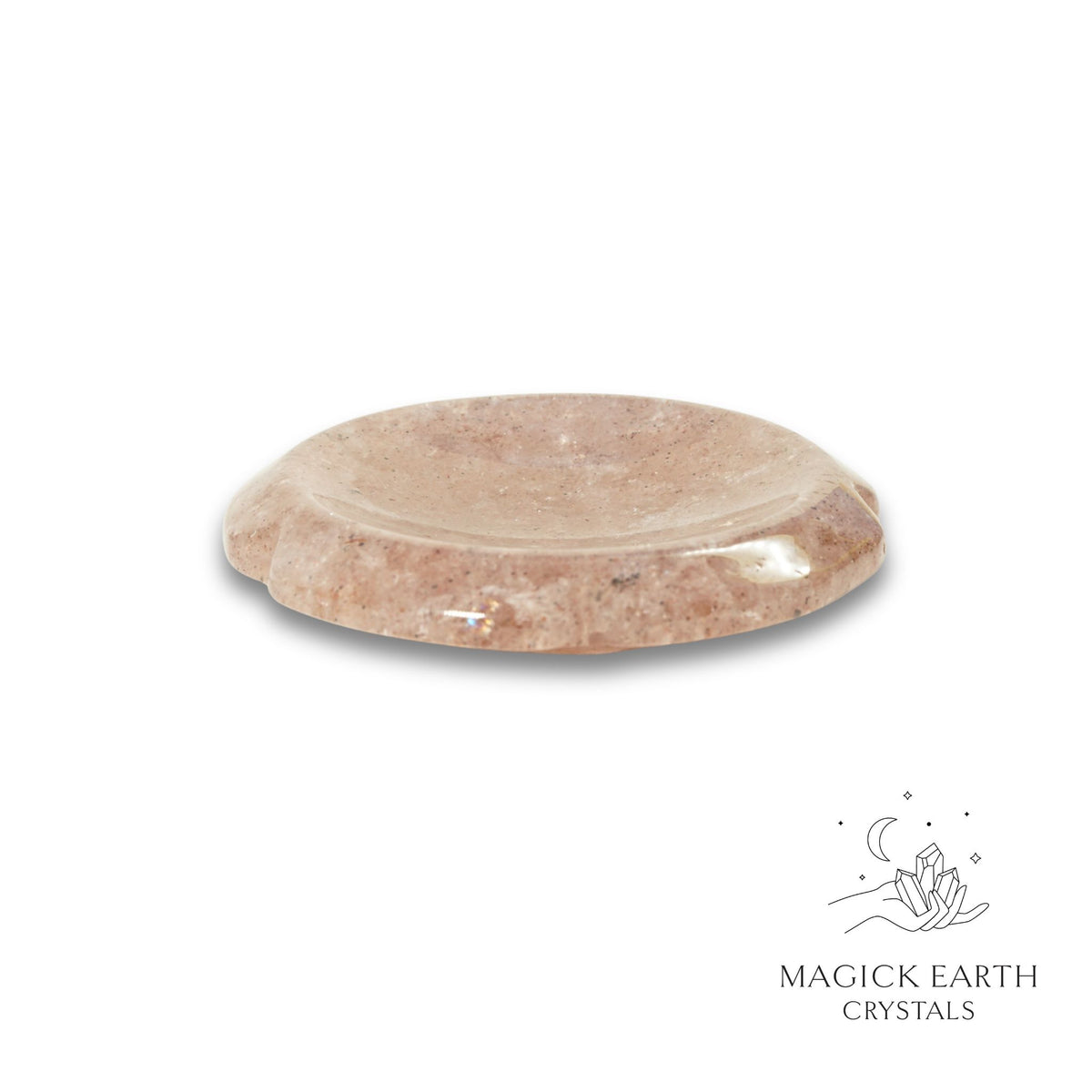 Natural Strawberry Quartz flower thumb stone view a