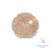 Natural Strawberry Quartz flower thumb stone view b
