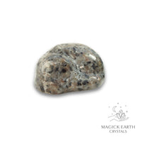 Natural Syenite sleeping cat figurine view b