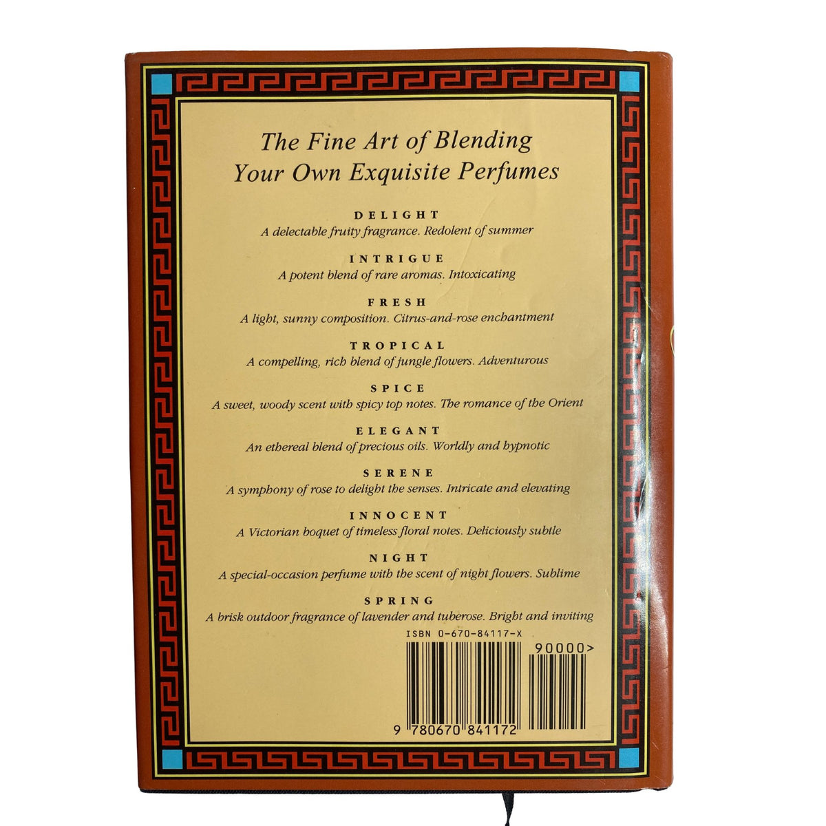  Book Back Cover of  The Scented Woman  by Maribeth Riggs Perfume Making