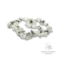 Natural Tourmalinated Quartz drilled crystal chips view a