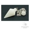 White Jade Spire Pendulum For Tranquil Insight