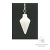 White Jade Spire Pendulum For Tranquil Insight