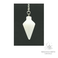 White Jade Spire Pendulum For Tranquil Insight