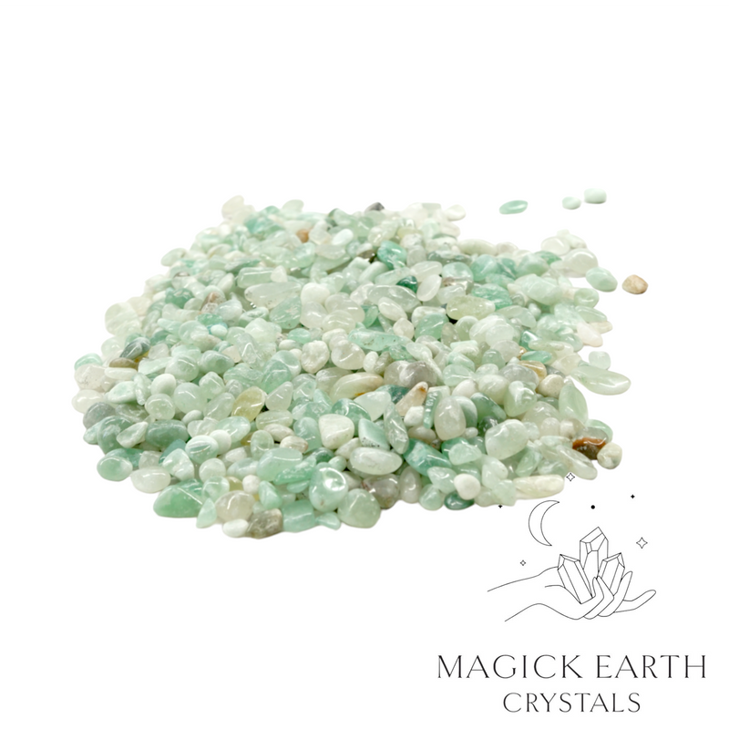 Aventurine Tumbled Crystal Gemstone Chips Small