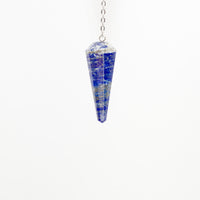 Lapis Lazuli Large Cone Shaped Pendulum