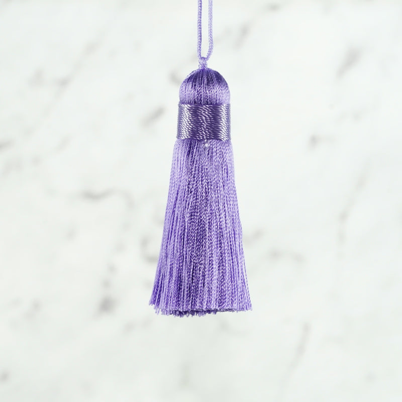 Polyester Tassels Purple Shades