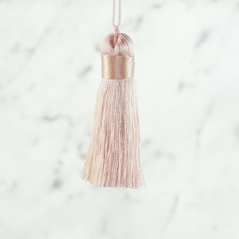 Polyester Tassels Pink Shades