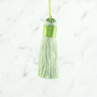 Polyester Tassels Green Shades