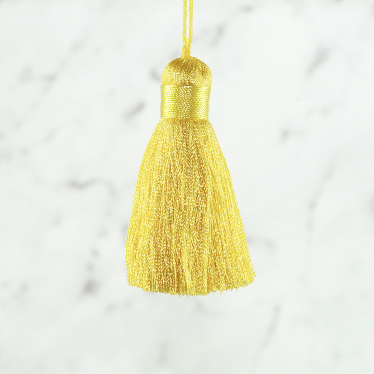 Polyester Tassels Yellow Shades