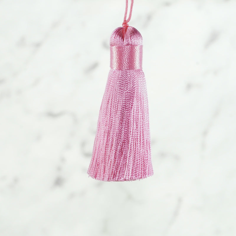 Polyester Tassels Pink Shades