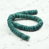 Synthetic Turquoise Disc Beads 12mm