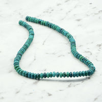 Imitation Chrysocolla Rondelle  Beads